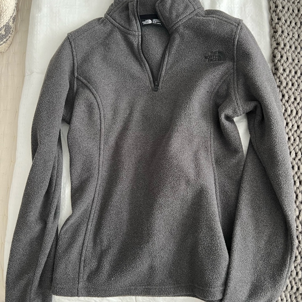 The North Face Charcoal Fleece Jacket